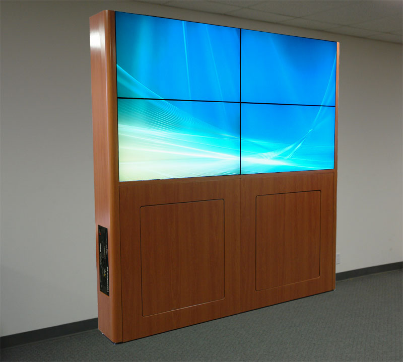 Visionmaster LCD Video Wall with Desktop Image