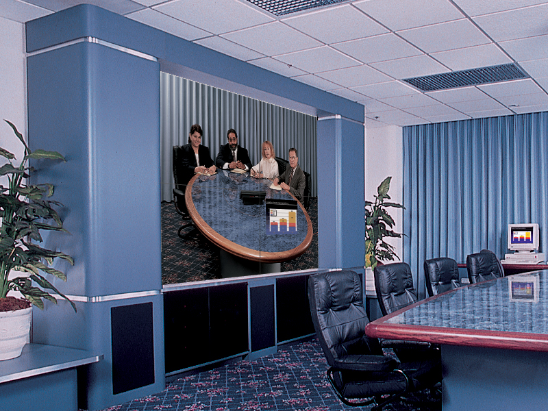 Multi-purpose Conference Room / 70" DLP Video Wall